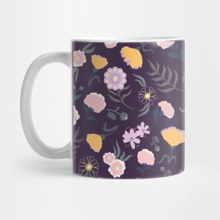 Flowers for mom - Deep Violet Mug